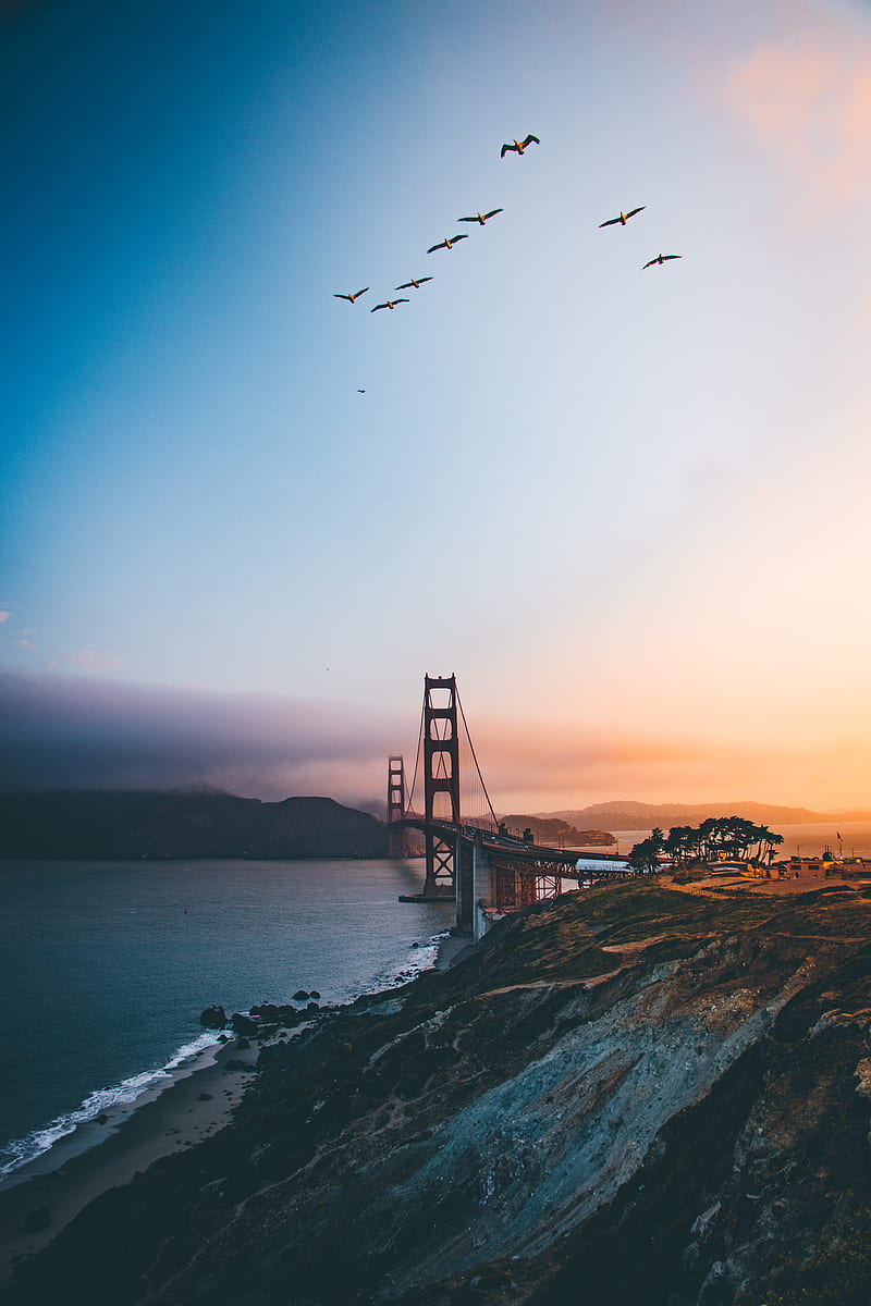 Golden Gate Bridge, San Francisco, HD phone wallpaper