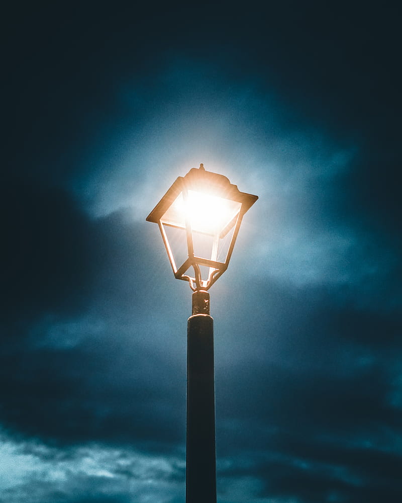 Lantern, light, clouds, sky, twilight, HD phone wallpaper | Peakpx