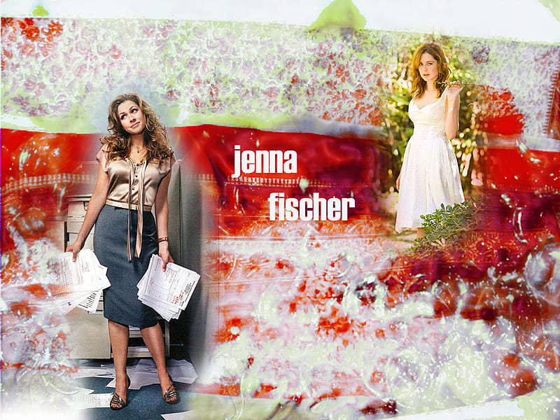 Jenna Fischer, HD wallpaper