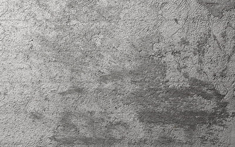 gray concrete texture, concrete wall texture, concrete background, stone texture, stone backgrounds, HD wallpaper