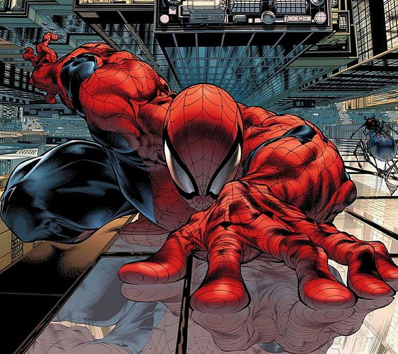 Wall crawler, comics, marvel, spiderman, HD wallpaper | Peakpx