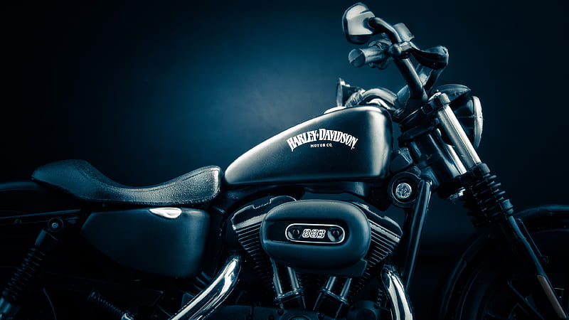 Harley-Davidson Iron 883, 2017 bikes, superbikes, Harley-Davidson, HD wallpaper