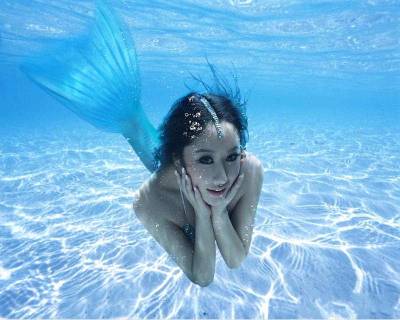 Cute Mermaid Mermaid Underwater Babe Sexy Hd Wallpaper Peakpx