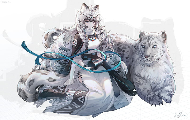 Anime White Tiger Wallpaper Download  MOONAZ