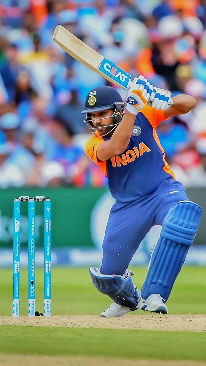 Cricket Match, Rohit Sharma, cricketer, hitman, HD phone wallpaper