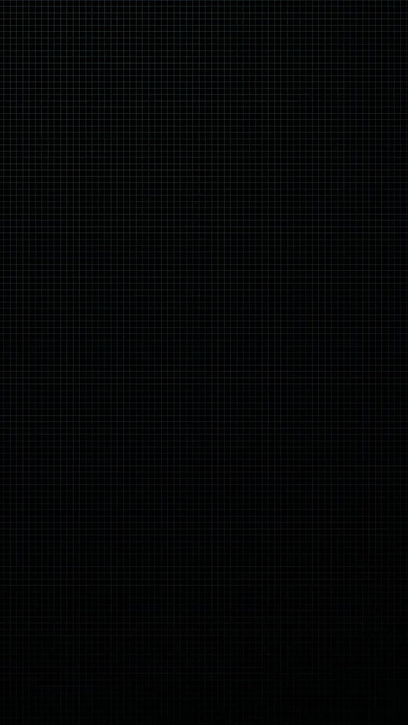 Black Plain, box, black, HD phone wallpaper