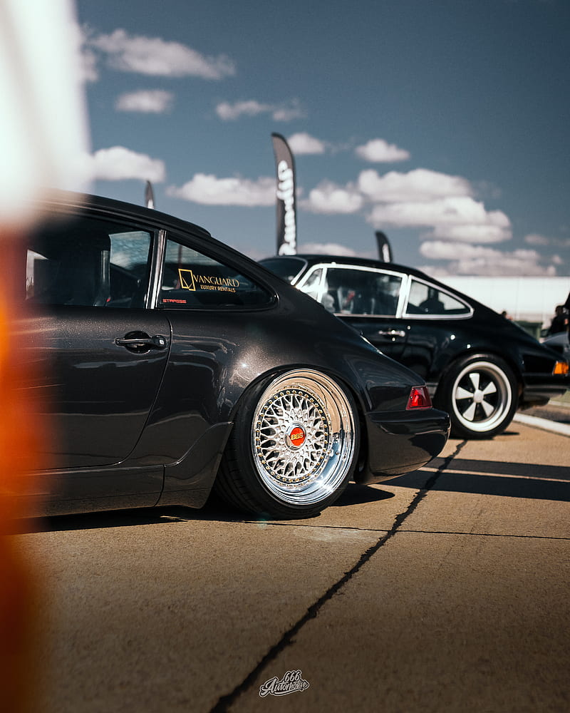 Bagged Porsche 964, bagriders, bbs, bbswheels, eurokracy, porsche964,  slammed, HD phone wallpaper | Peakpx