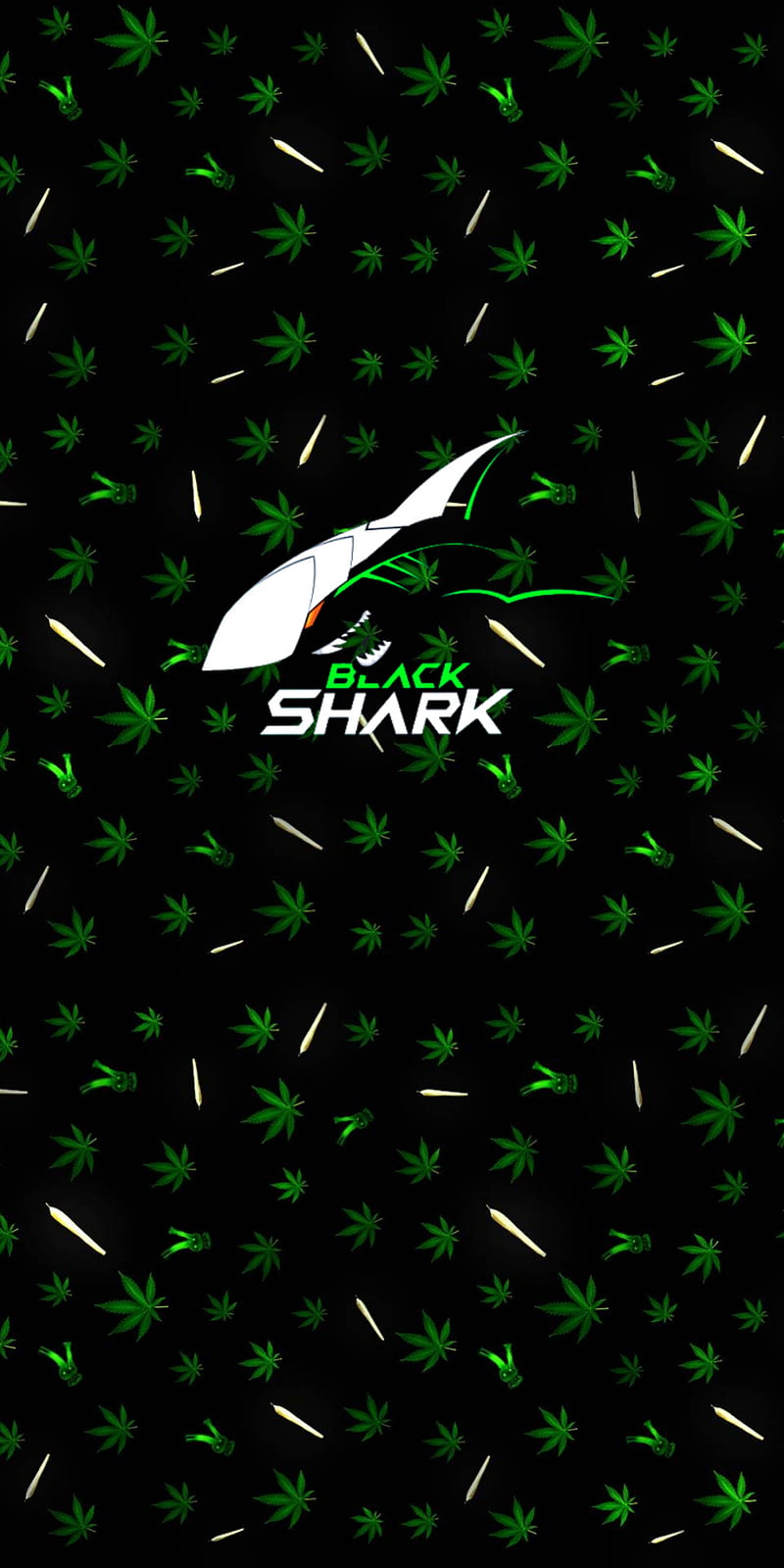 black shark angah, black shark, logo, logos, HD phone wallpaper