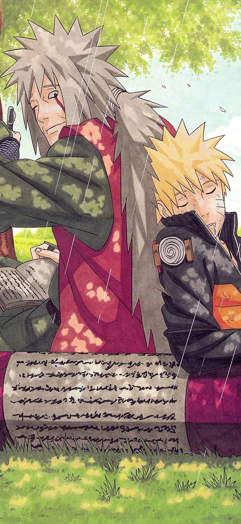 Anime Boy Headphone Studying Naruto Kunai 4K Wallpaper #6.2577