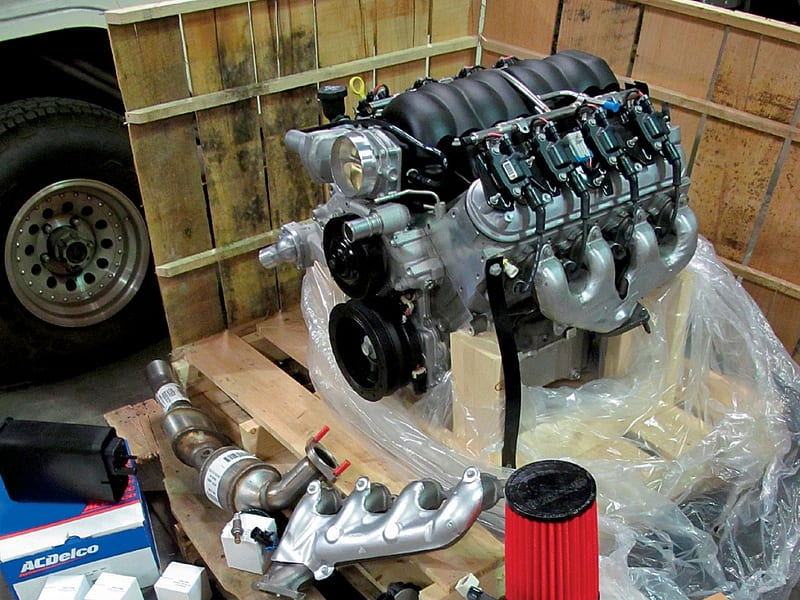 GM LS Engine, rpm, torque, power, engine, HD wallpaper