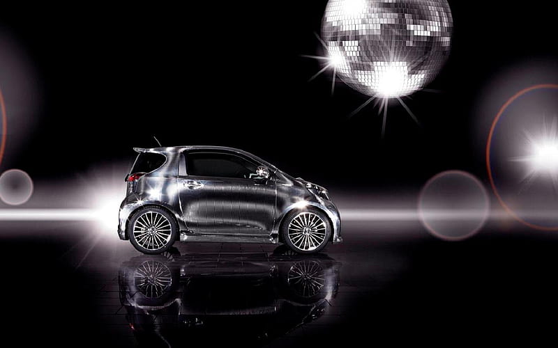 Toyota IQ Disco Concept, carros, disco, concept, iq, toyota, HD wallpaper