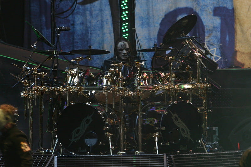 Joey Jordison, slipknot, mayhem fest, best drummer, HD wallpaper