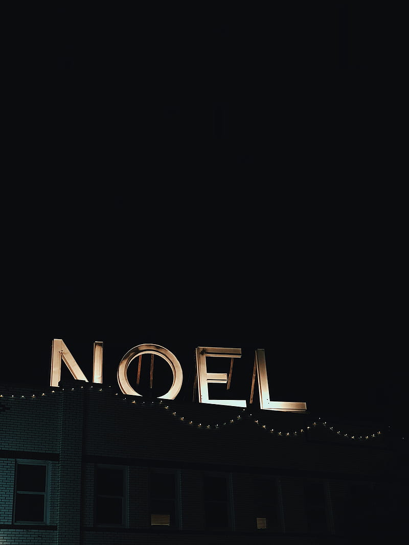 Noel neon light signage, HD phone wallpaper
