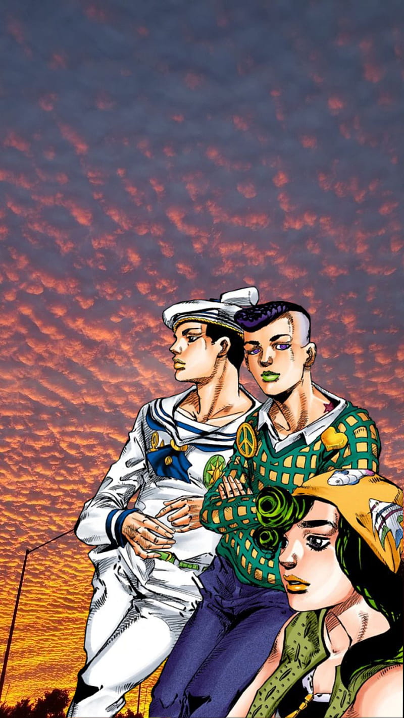 Made a wallpaper using gappy first appearance  rJoJolion
