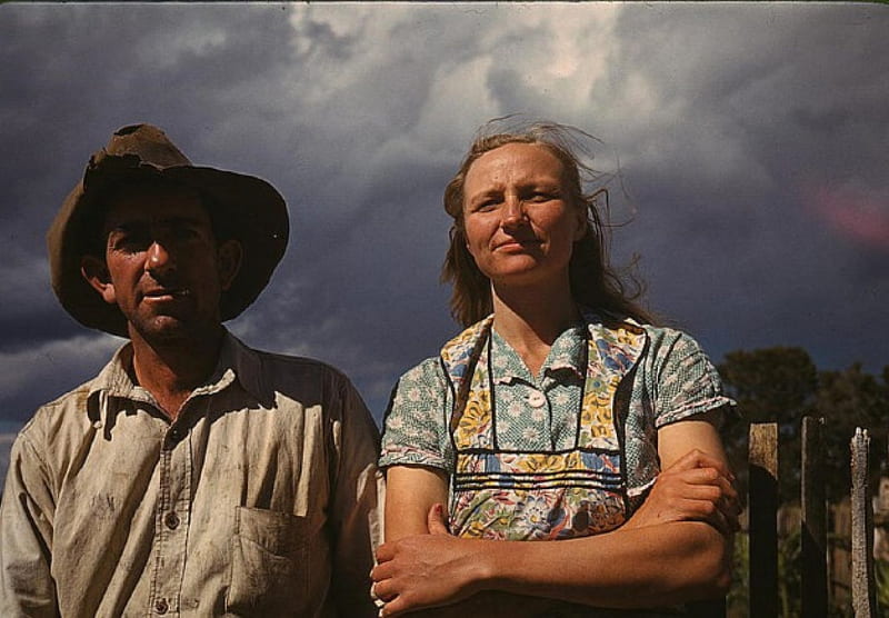 Farmers, Pie Town, New Mexico, 1940, HD wallpaper
