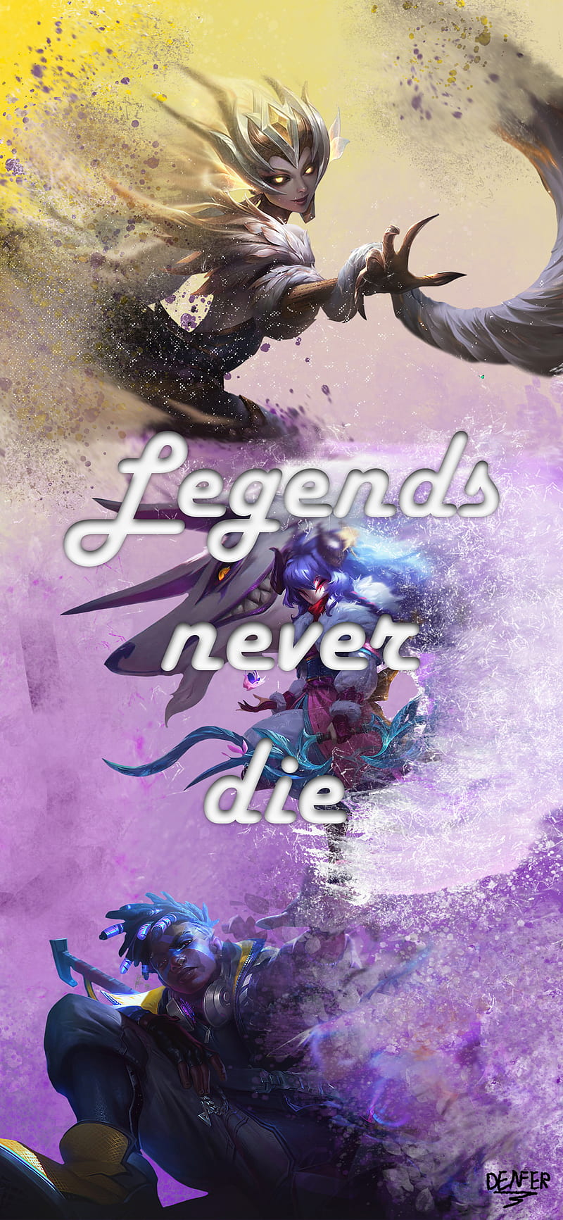 League of legends , ekko, kindred, league of legends, legends never die, zyra, HD phone wallpaper
