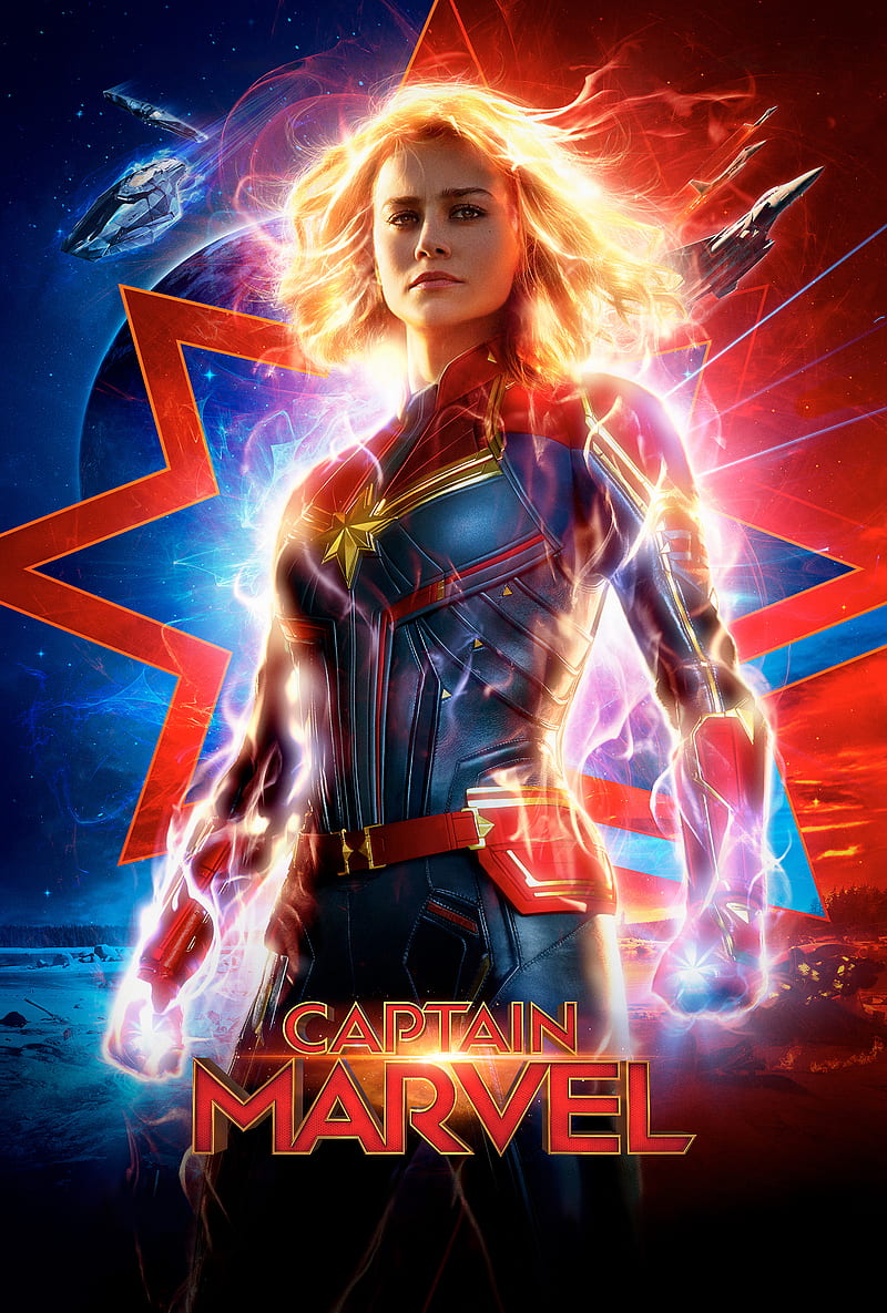 Captain Marvel, captain marvel movie, poster, HD phone wallpaper ...