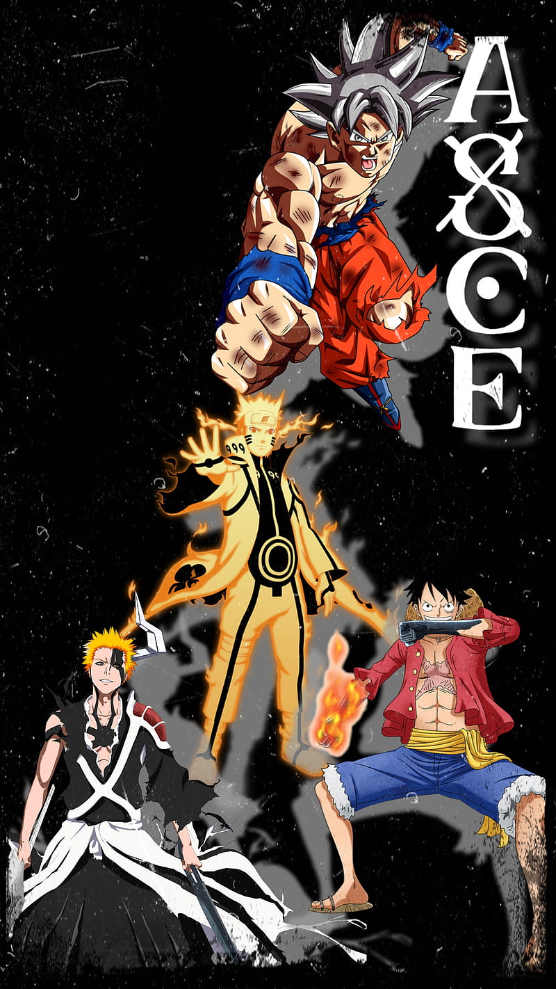 Anime, Bleach, Naruto, Crossover, Rukia Kuchiki, Code Geass, Clannad,  Sasuke Uchiha, HD wallpaper | Peakpx