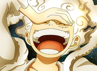 Laughing Wallpaper 4K, Luffy, One Piece, 5K