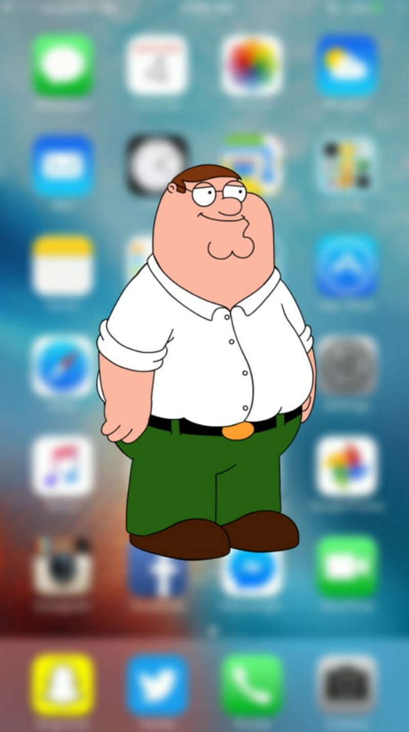 Peter Griffin, cartoon, family, family guy, guy, HD phone wallpaper