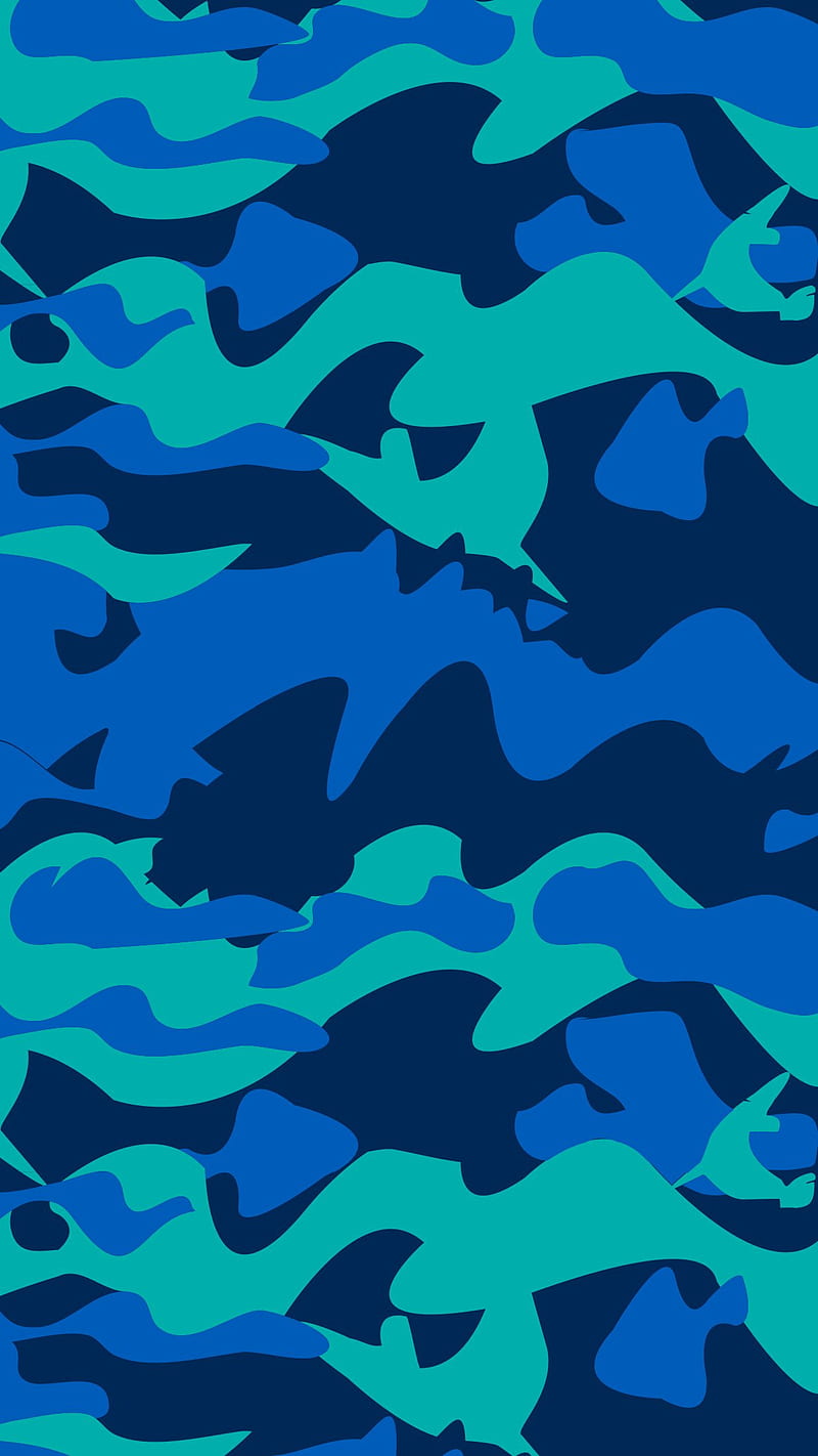 Blue Camouflage Wallpapers  Top Free Blue Camouflage Backgrounds   WallpaperAccess