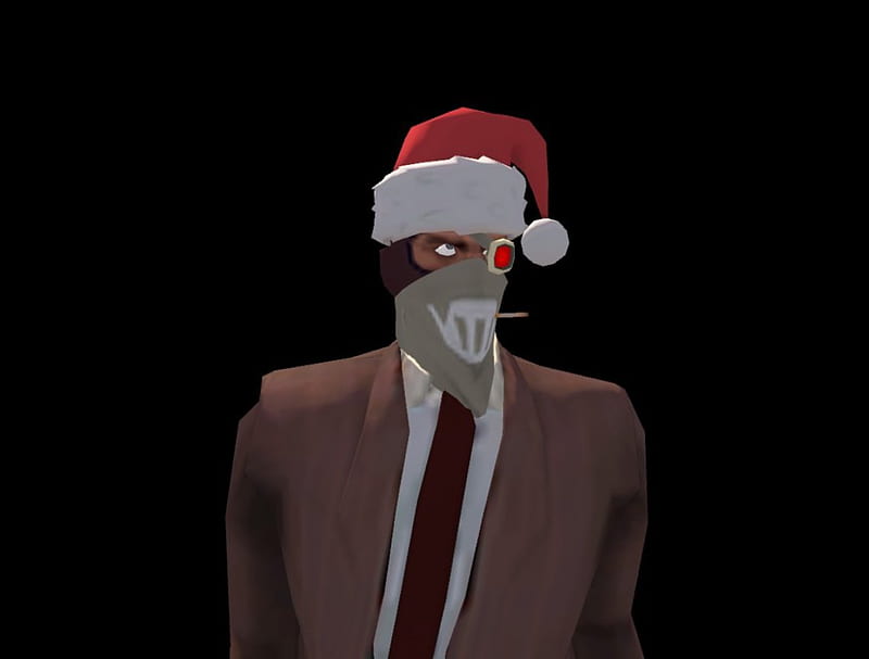 Christmas spy, team fortress 2, Christmas, spy, Tf2, HD wallpaper