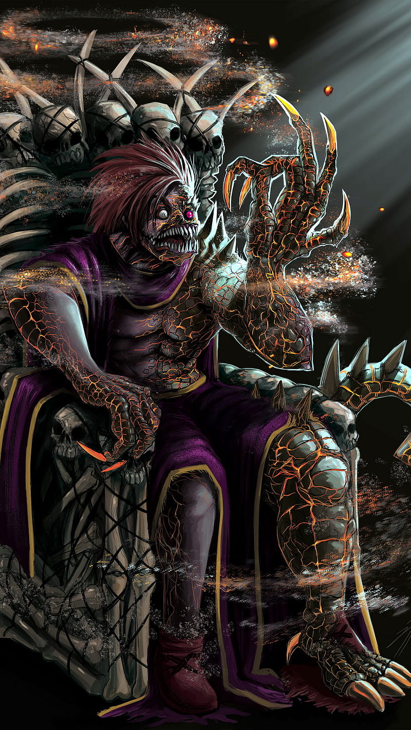 Monsters Throne, dark, iron, maiden, mortal, power, ranger, souls, theme,  venom, HD phone wallpaper | Peakpx