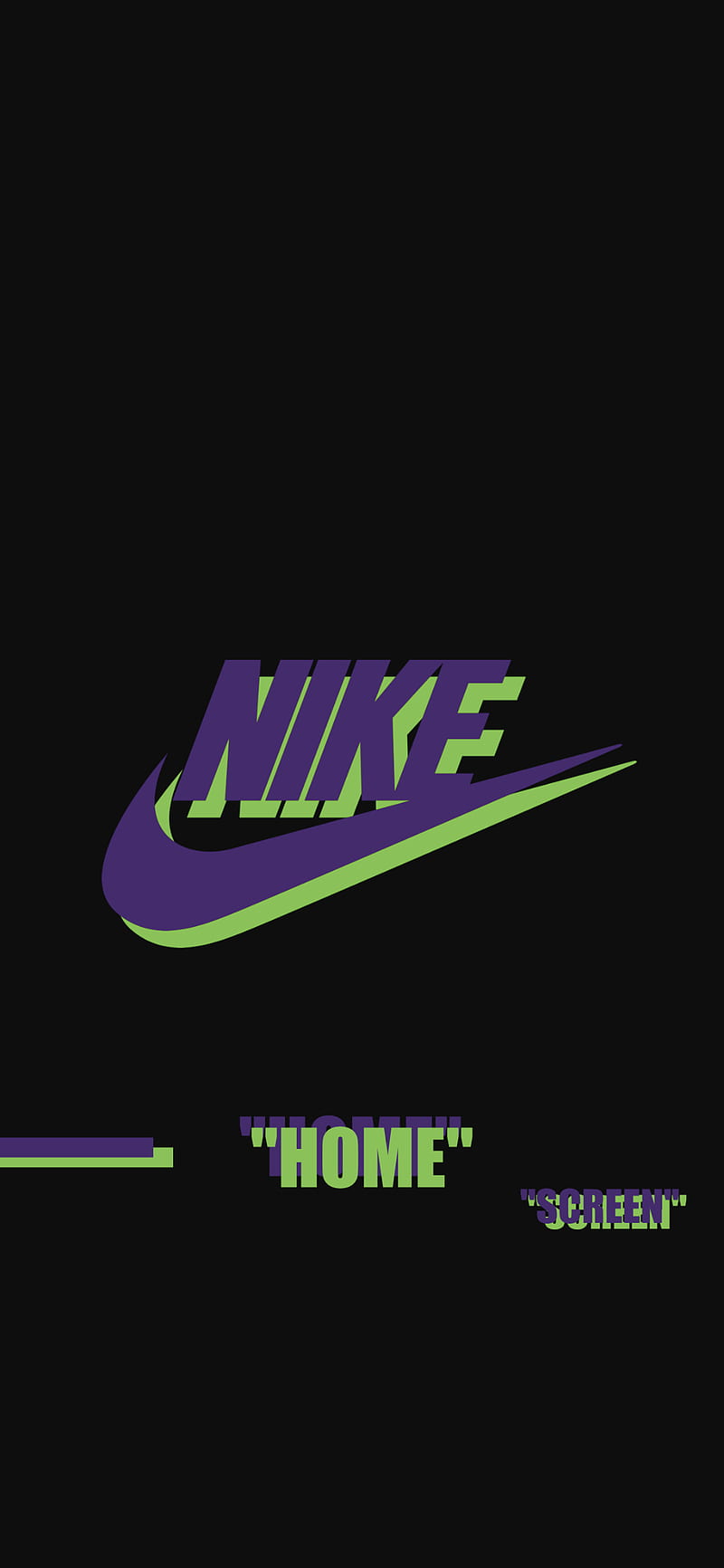Nike Lime, black, hype, hypebeast, iphone, logo, minimal, HD phone wallpaper  | Peakpx