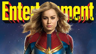 Captain Marvel Movie Entertainment Weekly, captain-marvel-movie, captain-marvel, 2019-movies, movies, brie-larson, HD wallpaper