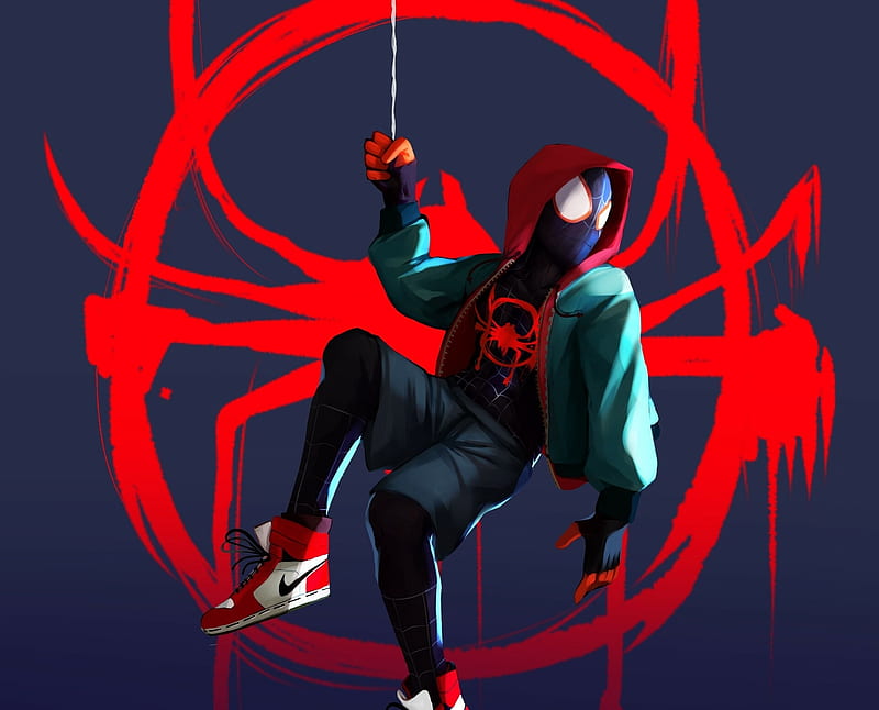 Spider Man, Movie, Miles Morales, Spider Man: Into The Spider Verse, HD ...