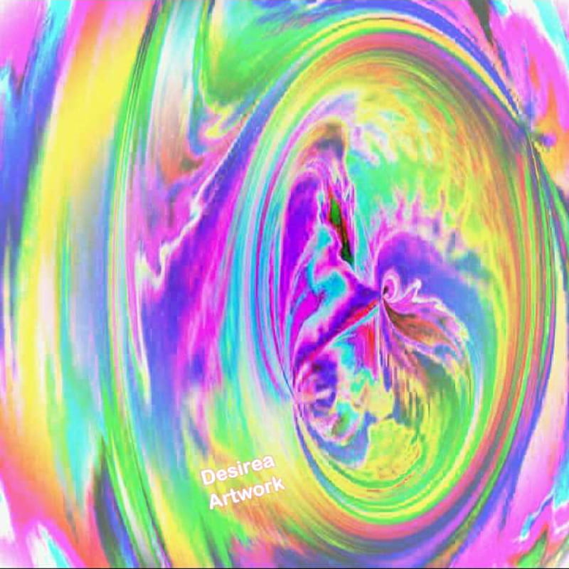 Dragon Egg, love, bubble, rainbow, psicodelia, neon, embryo, desirea artwork, peace, happy, HD phone wallpaper