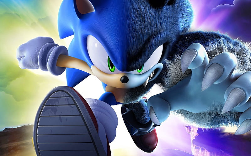 Sonic The Hedgehog, 2018 movie, 3D-animation, Sonic, HD wallpaper