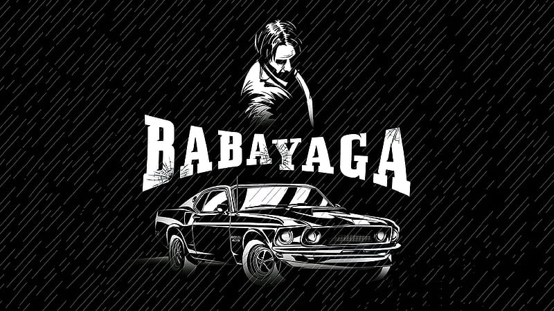 Baba Yaga , john-wick, movies, artwork, HD wallpaper