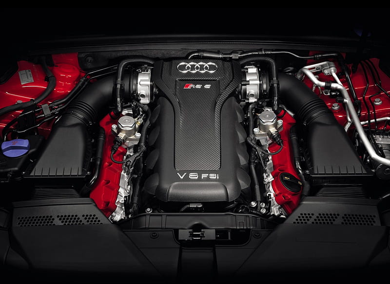 2011 Audi RS5 - Engine, car, HD wallpaper
