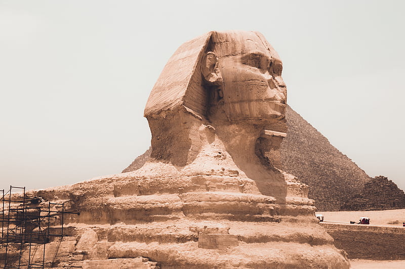 The Sphynx, Egypt, HD wallpaper