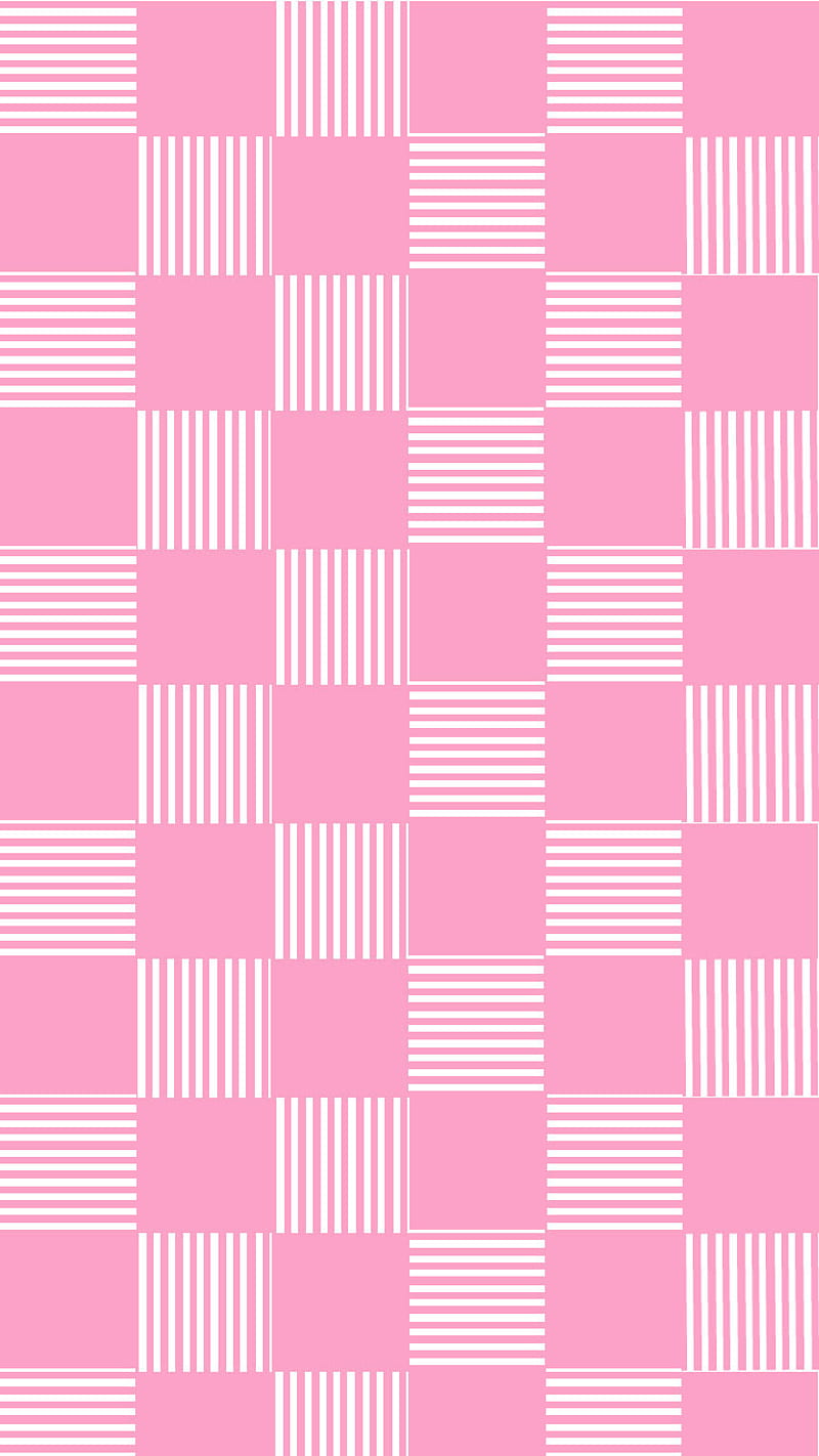 pink squares, girly, lockscreen, pattern, square, HD phone wallpaper