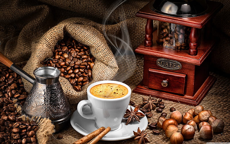 Coffe, breakfast, coffee, good morning, morning, tea, HD wallpaper