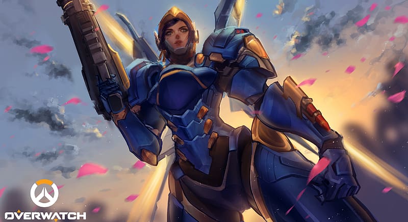 Overwatch, Video Game, Pharah (Overwatch), HD wallpaper