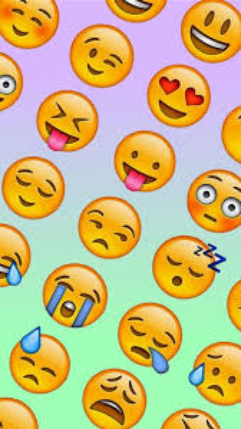 Emojis, all the emoji, cute, HD phone wallpaper | Peakpx
