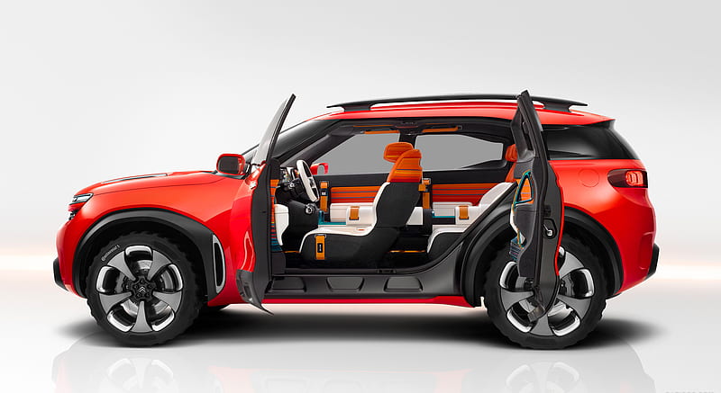 2015 Citroen Aircross Concept - Doors Open - Side , car, HD wallpaper