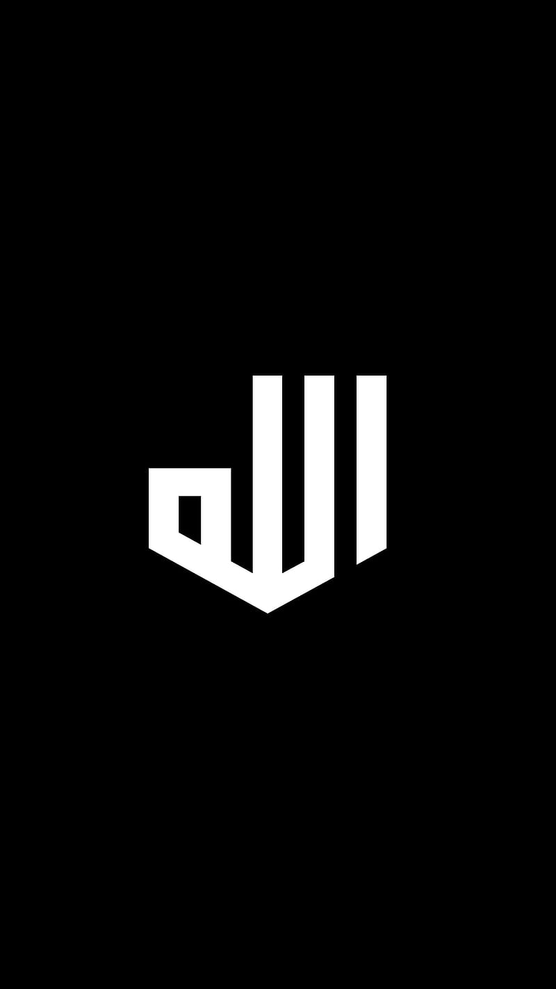 Allah, ar, arab, arabic, black, islam, islamic, logo, muslim, white, HD phone wallpaper