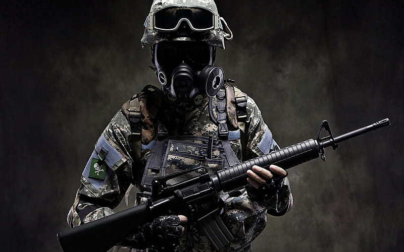 Download CS GO Mobile Armed Terrorist With Mask Wallpaper