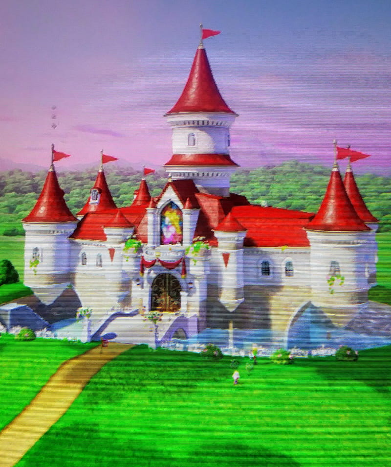 Peachs Castle, castles, video games, HD phone wallpaper | Peakpx