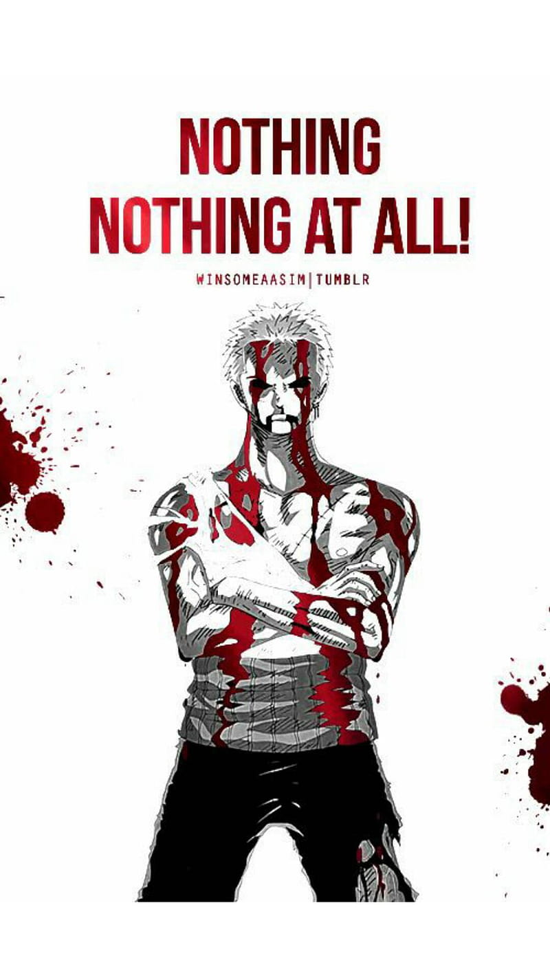 Zoro Nothing Happened Wallpapers  Wallpaper Cave