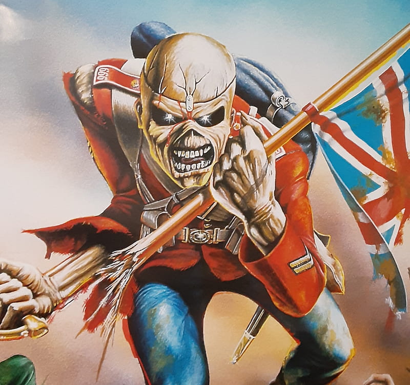 Iron Maiden Trooper Wallpaper