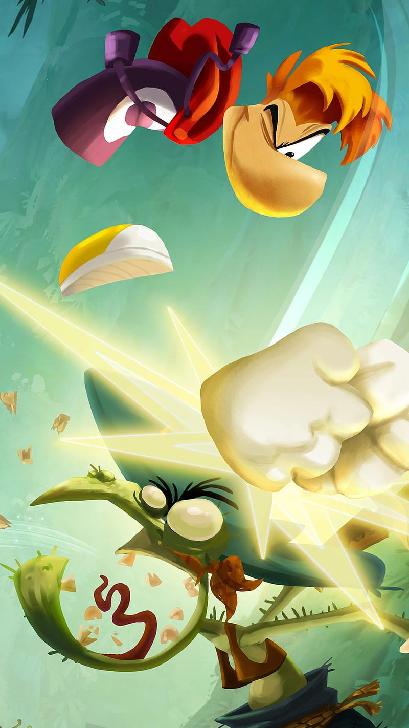 Rayman Adventure, android, art, game, play store, HD phone wallpaper
