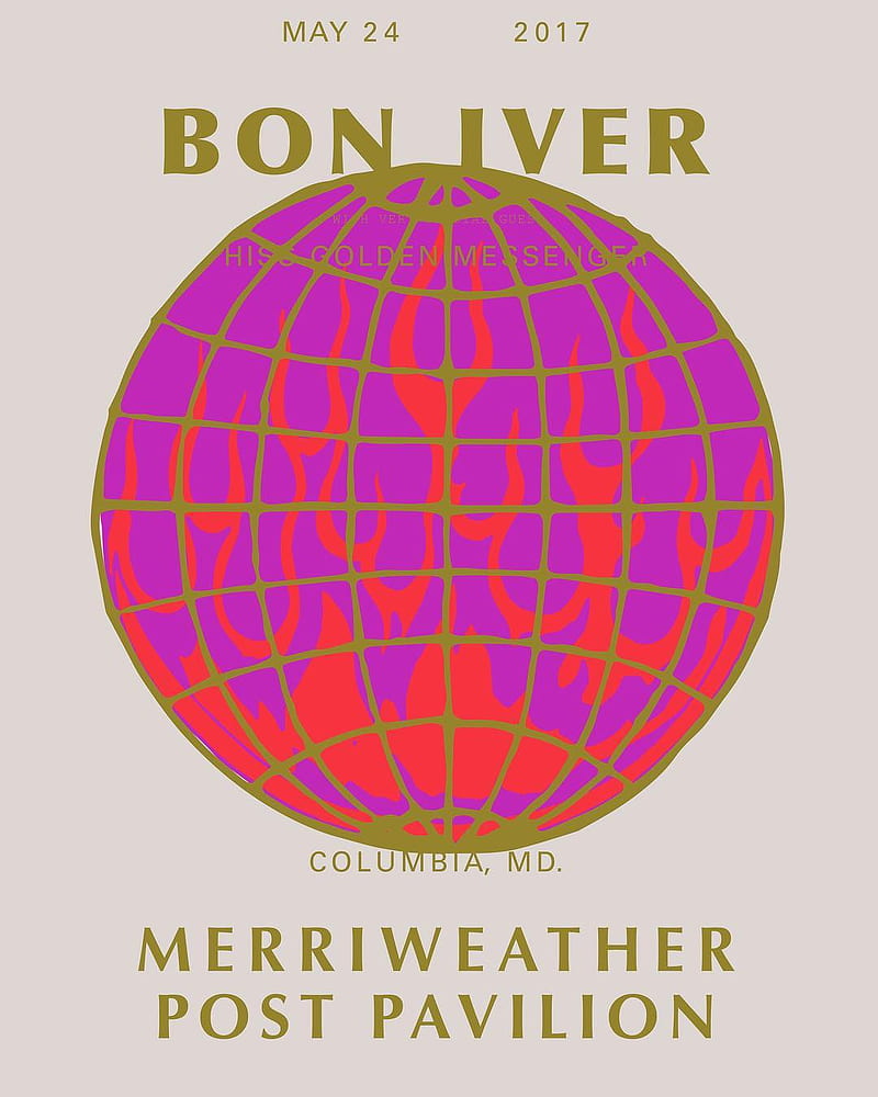 Bon Iver, Merriweather Post Pavilion, 2017 (Year), numbers, HD phone wallpaper