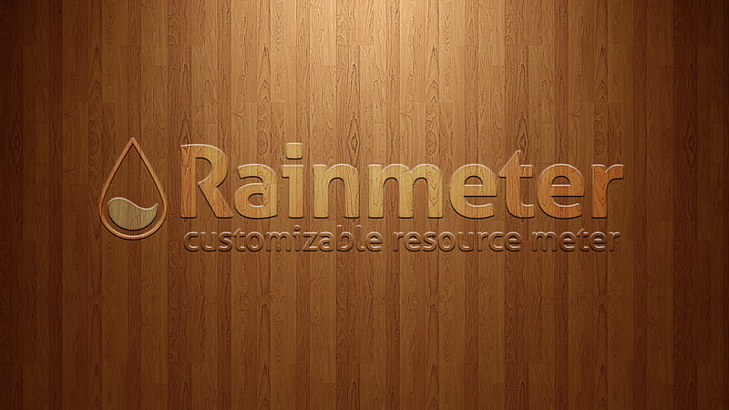 Rainmeter Customizable Resource Meter Rainmeter, HD wallpaper