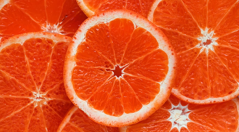 Orange Slices Background Ultra, Food and Drink, Orange, Fruits, Fresh, Juice, Fruit, Natural, Slices, healthy, citrus, HD wallpaper