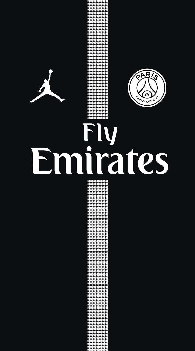 PSG Air jordan 2, paris saint germain, ucl, uefa, champions league, paris, dark, air jordan, club, football, HD phone wallpaper
